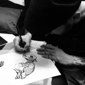 Shakal tattoo artist