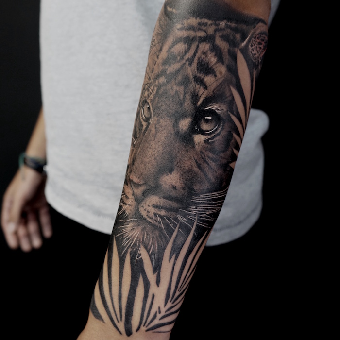 Tiger Eyes Tattoo