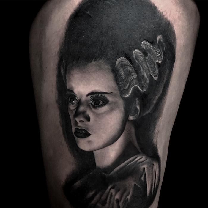 Frankenstein Fiance Tattoo