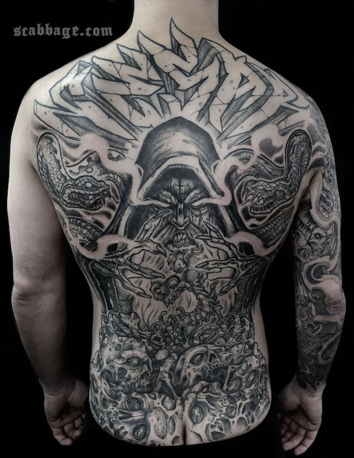 magician tattoo