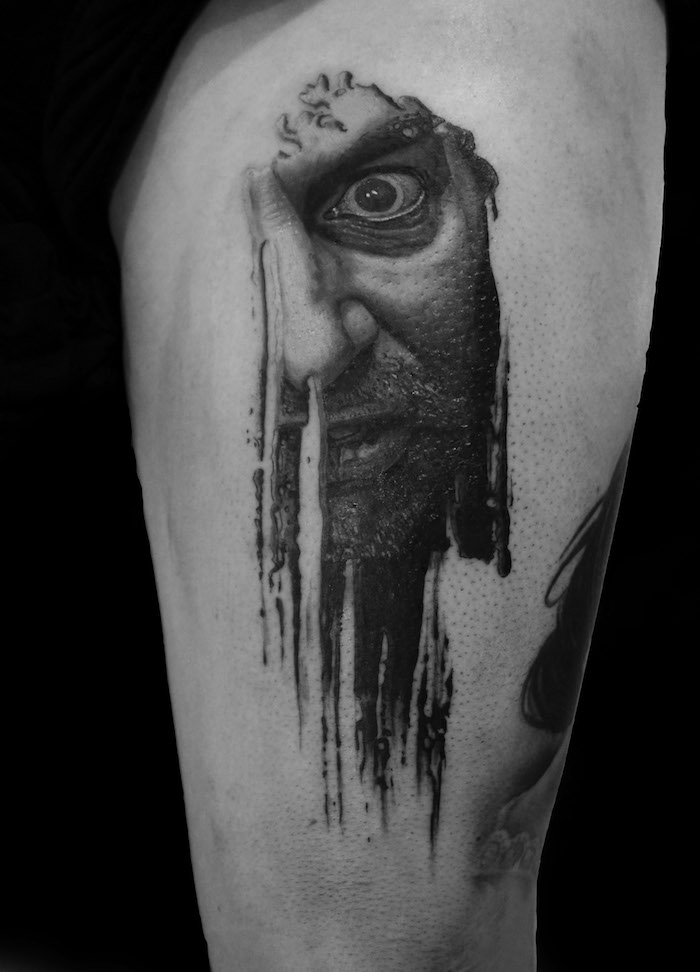 Scabbage Dark Illustrative London Tattoo Artist