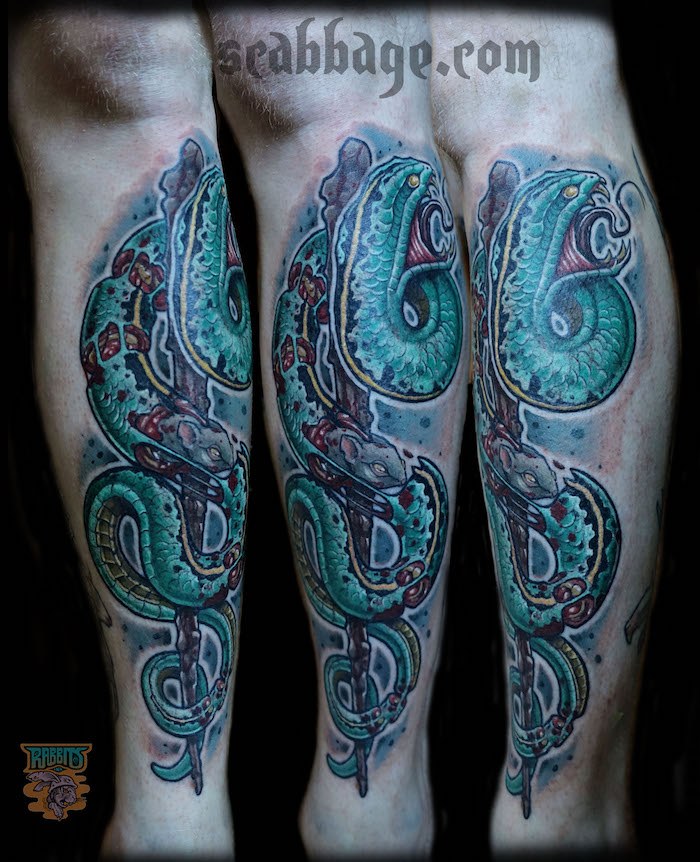 snake tattoo